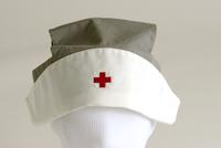 Red Cross Gray Lady cap