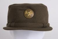 Women's Army Auxiliary Corps chocolate brown hobby hat