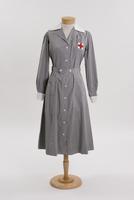 Red Cross Gray Lady dress