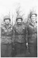 Three WACS in field uniforms
