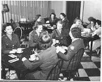 WACs in Franklin Square House Tea Room