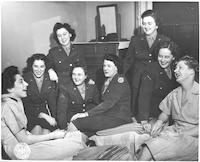 WACs in Franklin Square House quarters