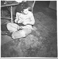 Betty Berry Godin knitting