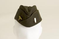 Army Nurse Corps olive drab garrison cap