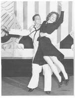 Coralee Burson Davis and Gower Champion in "Tars and Spars"