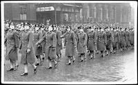 Woman's Auxiliary Air Force in parade